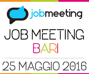 Job Meeting Bari 25-05-2016