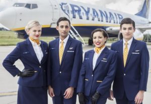 offerta di lavoro Assistenti di volo Ryanair