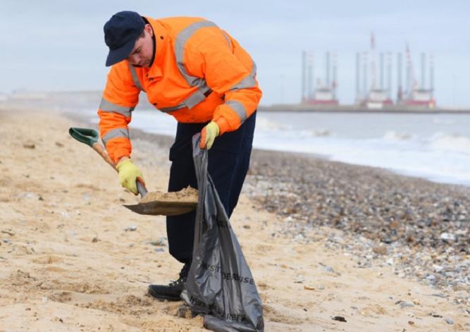 lavoro addetti pulizia spiagge