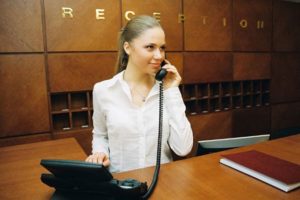 offerta di lavoro per Receptionist